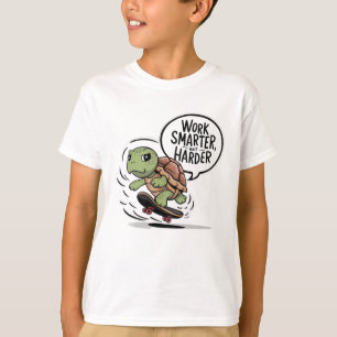 Skateboard för sköldpaddor t shirt
