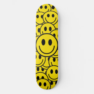 Skateboard för Smilie ansiktekryssare Bräda 21,5 Cm
