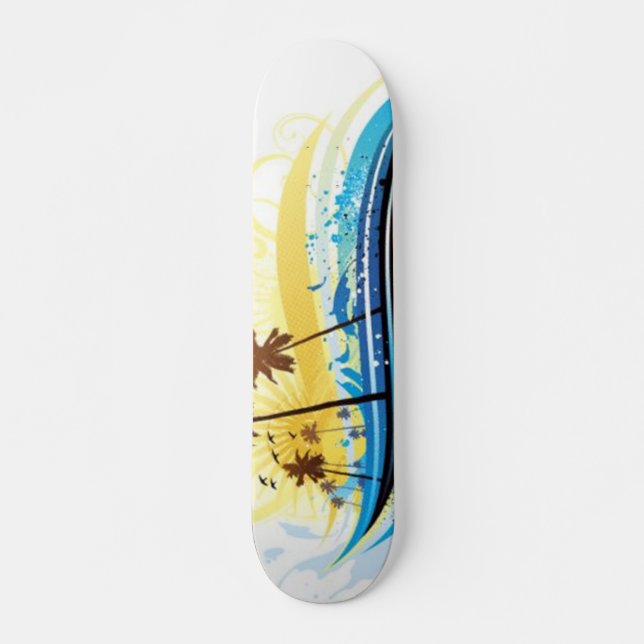 Skateboard för sommarscen bräda 19,5 cm (Framsida)