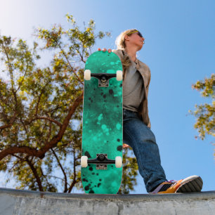 Skateboard för spridningseffekt för Grönt av sprid