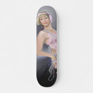 Skateboard för Springtime Flapper Bräda 20,5 Cm