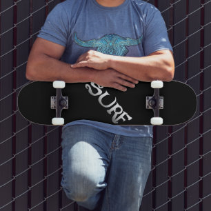Skateboard för svart surfa