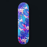 Skateboard för tropiska färgbildande Löv<br><div class="desc">Skateboard för exotiska tropiska Löv</div>