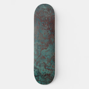 Skateboard för tryckning av korrosion "Copper" Bräda 21,5 Cm