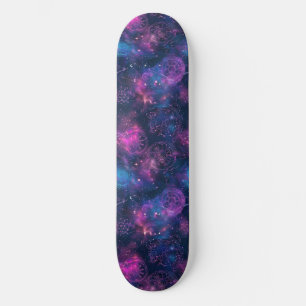 Skateboard för unik Lila-astrologidesign