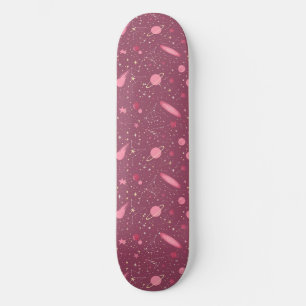 Skateboard för unik Rosa-astrologidesign