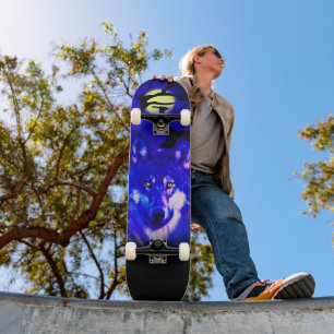 Skateboard för utformning av varg
