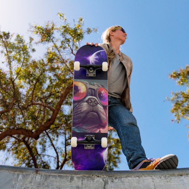 Skateboard för UTRYMME BULLDOG FUNNY (Utomhus 1)