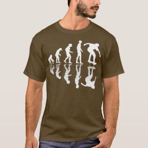 Skateboard för utveckling av skater t shirt
