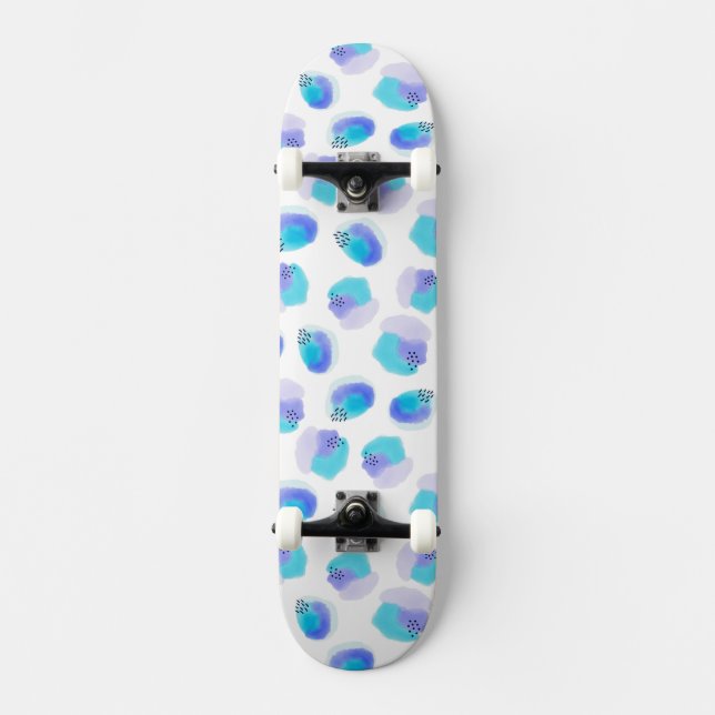 Skateboard för vattenfärg Brushstroks (Framsida)