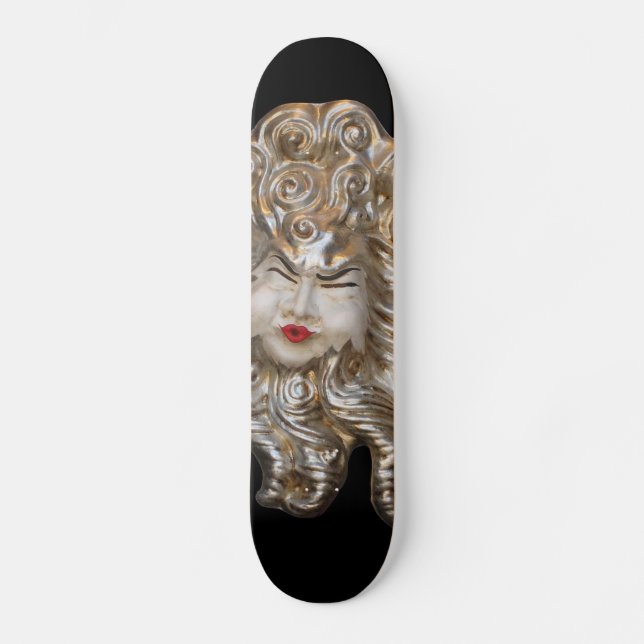 Skateboard för venetianska maskor bräda 21,5 cm (Framsida)