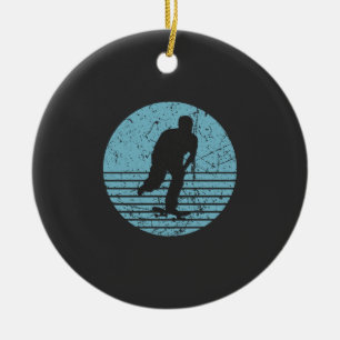 Skateboard för Vintage Julgransprydnad Keramik