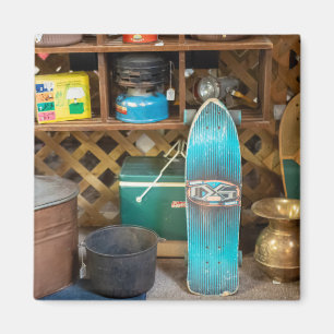 Skateboard för vintage magnet