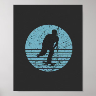 Skateboard för vintage poster