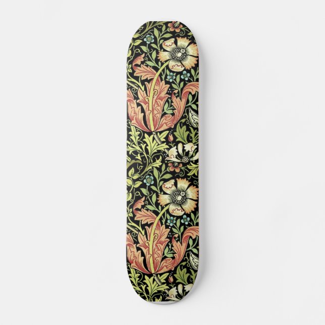 Skateboard för William Morris tapetdesign (Framsida)