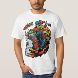 Skateboard från galaxen t shirt