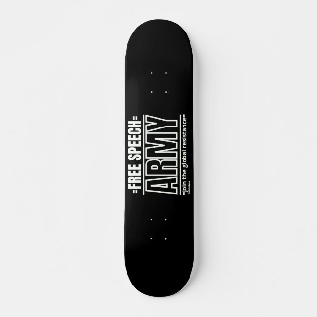 Skateboard "FREE TAL ARMY 2" (Framsida)