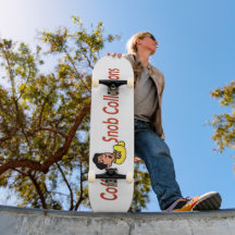 Skateboard Galenhet med kaffesnobsamlingar