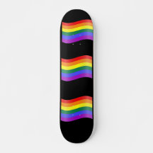 Skateboard gay pride