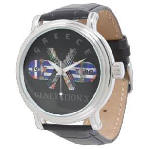 Skateboard Generation X Greece 1980 Armbandsur