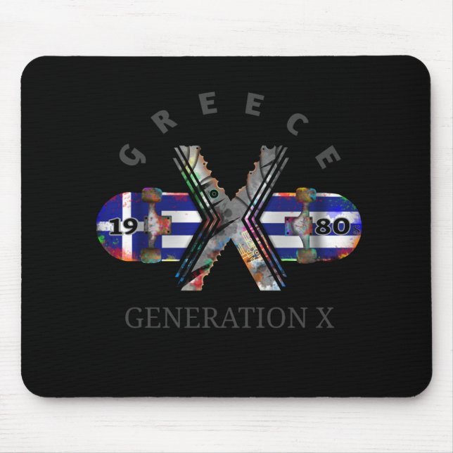Skateboard Generation X Greece 1980 Musmatta (Framsidan)