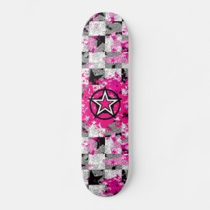 Skateboard Girls Star Bräda 21,5 Cm