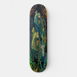 Skateboard Girly 2 Fairy Guld Frogs
