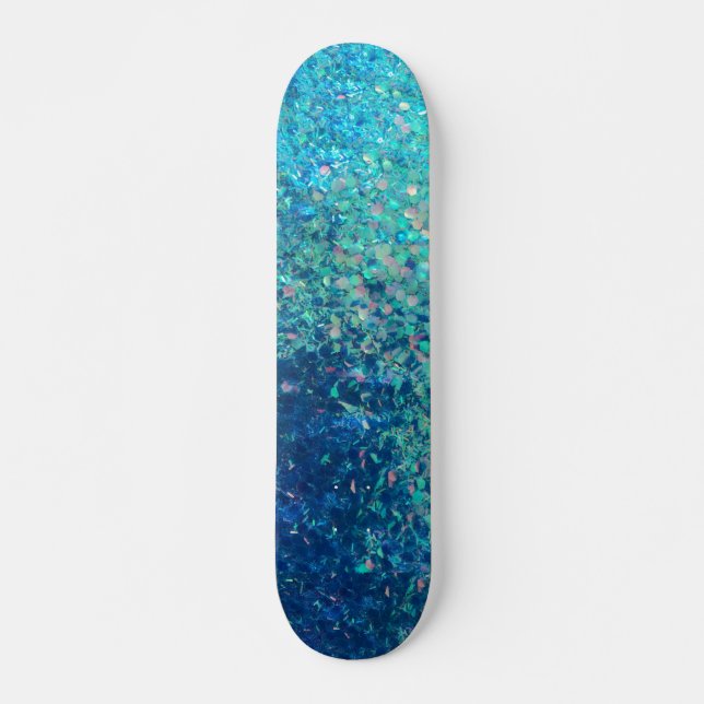 Skateboard Glitter, 7¾ tum Deck (Framsida)