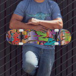 Skateboard Graffiti Stil med Namn<br><div class="desc">Gör Skateboard Graffiti Stil till din egen genom att lägga till texten. Om du vill komma åt avancerad redigering går du till "Anpassa den här verktygen" och klickar på "Information",  rulla ner och tryck på länken "klicka för att anpassa ytterligare". Underbar Gift-idé för tillfällen!</div>