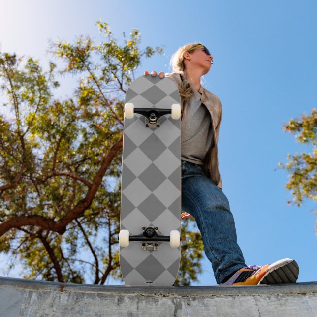 Skateboard Grått Diamonds HAMbWG (Utomhus 1)
