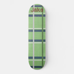 Skateboard Grönt Blue
