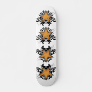 Skateboard Grunge Stars Bräda 21,5 Cm