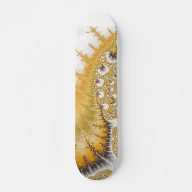 Skateboard guld Stingray Bräda 21,5 Cm (Framsida)
