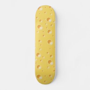 Skateboard gult Swiss Cheese Struktur