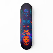 Skateboard halloween-konst