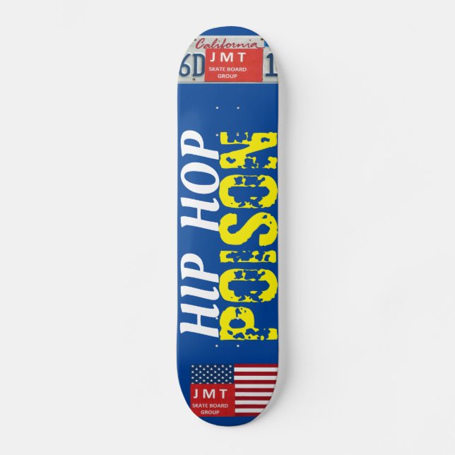 Skateboard hip hop POISON (Framsida)