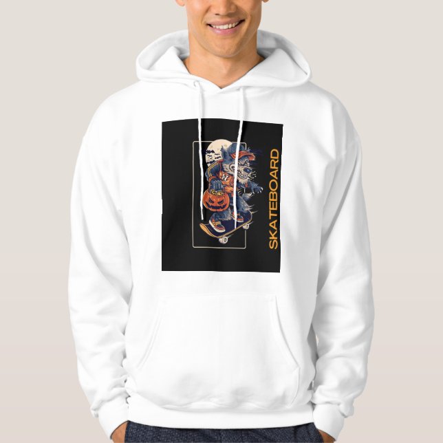 skateboard hoodie (Framsida)