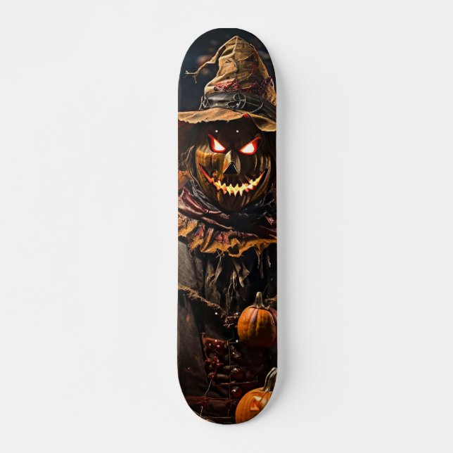 Skateboard Horroroso fantasma calabaza (Framsida)