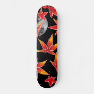 Skateboard höst löv