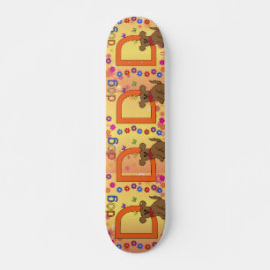 Skateboard Hund D Bräda 21,5 Cm