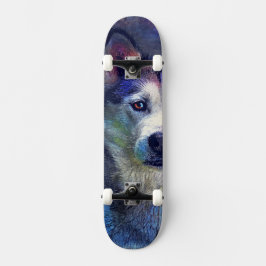 skateboard husky hund #skateboard #husky