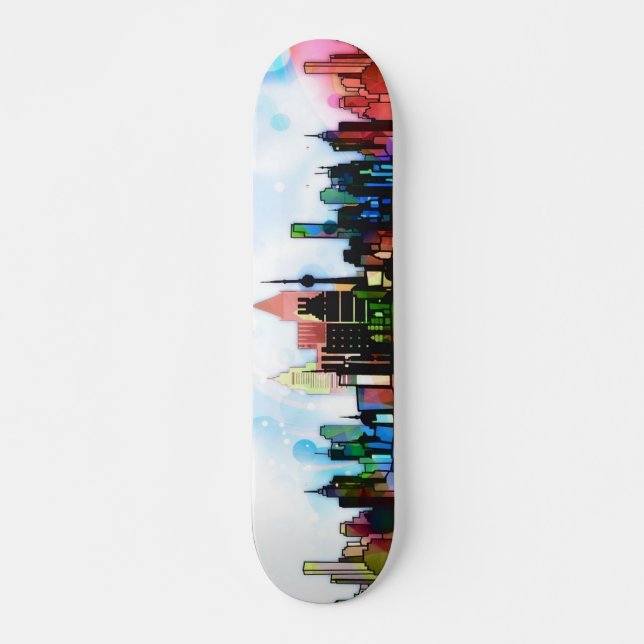 Skateboard i Färg (Framsida)