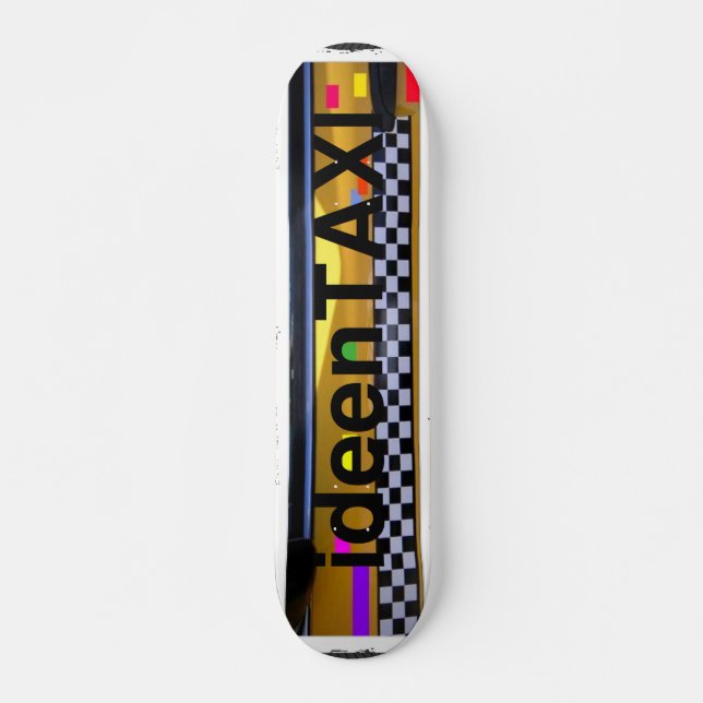 Skateboard ideenTaxi Bräda 20 Cm (Framsida)