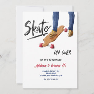 Skateboard Inbjudningar