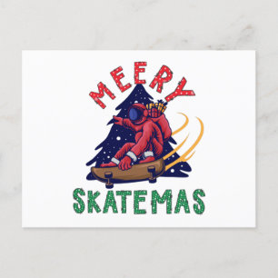 Skateboard-jul, Skater Jultomten Vykort