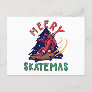 Skateboard-jul, Skater Jultomten Vykort