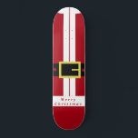 Skateboard jultomten<br><div class="desc">Julskarteller i jultomten - MIGNERAD design - Anpassade</div>
