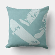 Skateboard Jump - Mint & Benvita Dekorativ kudde