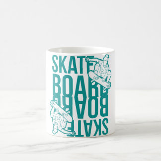 skateboard  kaffemugg