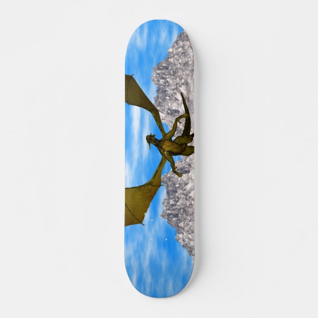 Skateboard "Kan inte ta Himlar" Bräda 21,5 Cm (Framsida)